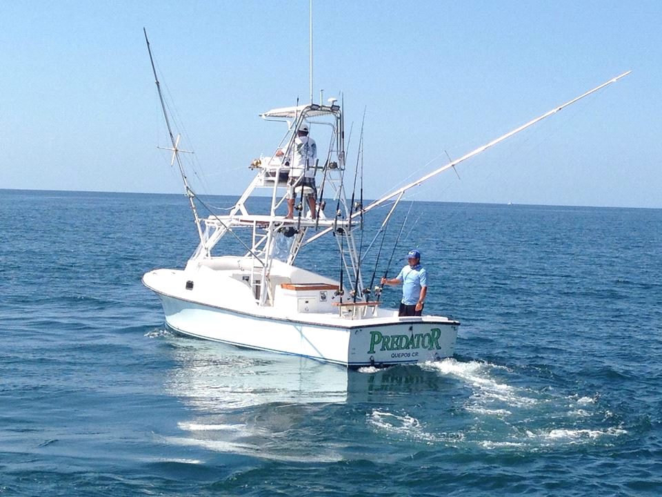 The Predator — 28ft Shamrock Express — sportfishing boat in Jacó, Costa Rica